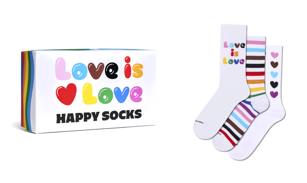 3-Pack Pride Sneaker Socks Gift Set