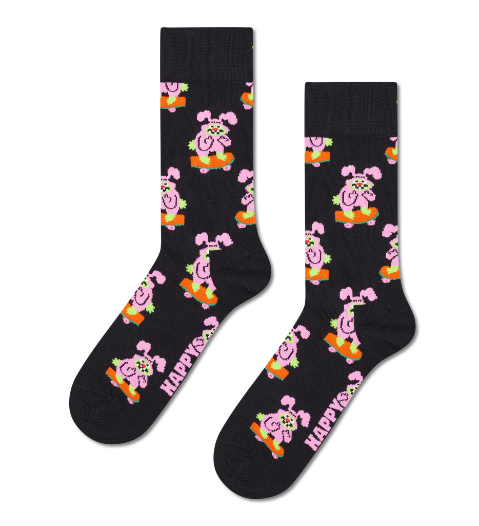 Skate Bunny Sock