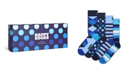 4-Pack Navy Socks Gift Set