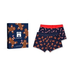 2-Pack Gingerbread Short Boxers Gift Set
