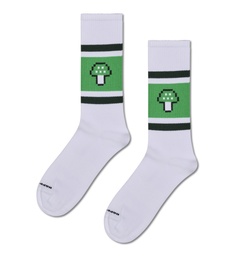 Mushroom Stripe Sneaker Sock