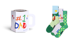 3-Pack No. 1 Dad Socks Gift Set
